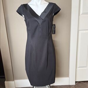 NEW Connected Apparel Black Mini Dress